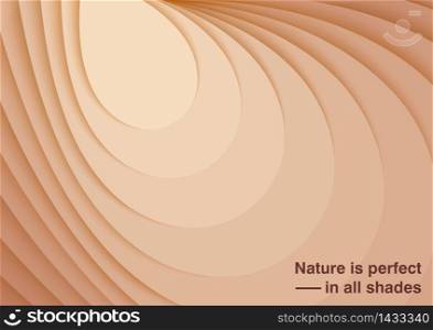 Nature is perfect in all shades. 3D abstract background. Paper cut style poster. Multilayer and stepped relief. Modern vector illustration. Nature is perfect in all shades. 3D abstract background. Paper cut style poster. Multilayer and stepped relief. Vector illustration