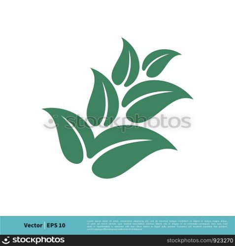 Nature Leaf Icon Vector Logo Template Illustration Design. Vector EPS 10.