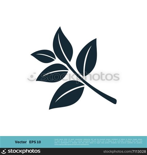 Nature Leaves Icon Vector Logo Template Illustration Design. Vector EPS 10.