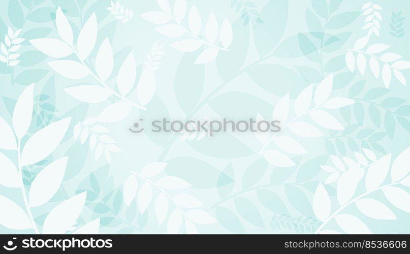 nature leaves pattern background design