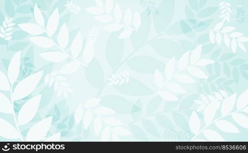 nature leaves pattern background design