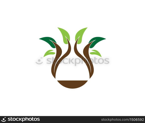 Nature plant icon vector illustration