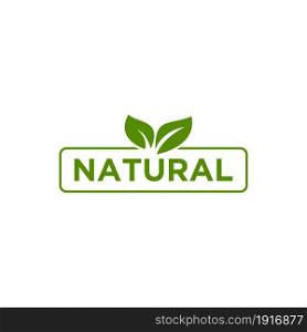 nature product label