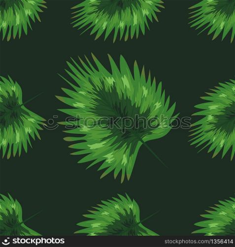 Nature seamless pattern. Hand drawn abstract tropical summer background: palm trees. Nature seamless pattern. Hand drawn abstract tropical summer background: palm trees, monstera,