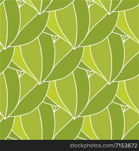 Nature seamless pattern. Vector background in green colors. Printable leaves design. Nature seamless pattern. Vector background in green colors. Printable leaves design.