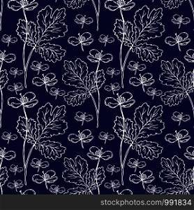 Nature seamless pattern. Vector textile or wrapping paper design. Nature background with botanical ornament. Nature seamless pattern. Vector textile or wrapping paper design. Nature background with botanical ornament.