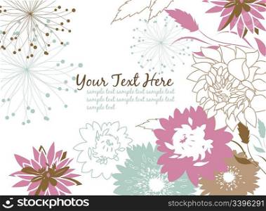 nature theme background with place for your text