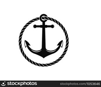 nautical Logo vector icon illustration design