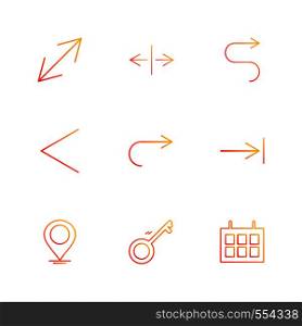 navigation , calender , arrows , directions , avatar , download , upload , apps , user interface , scale , reset message , up , down , left , right , icon, vector, design, flat, collection, style, creative, icons