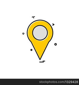 Navigation icon design vector