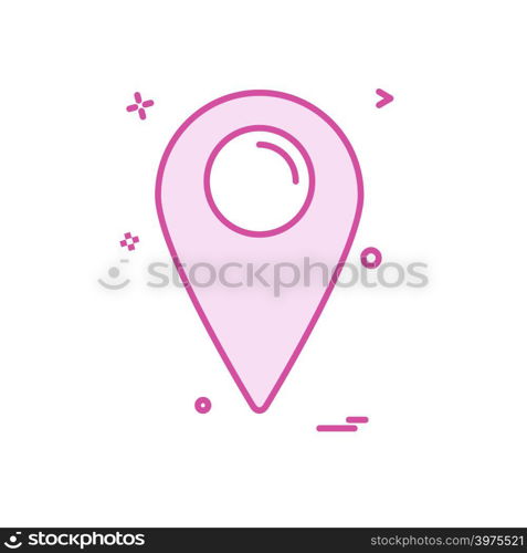 Navigation icon design vector