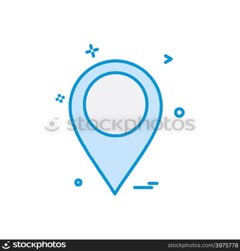 Navigation icon design vector