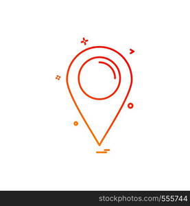 Navigation icon design vector