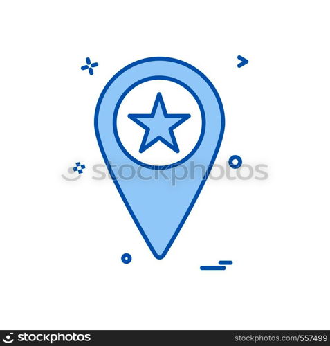 Navigation icon design vector