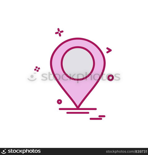 Navigation icon design vector