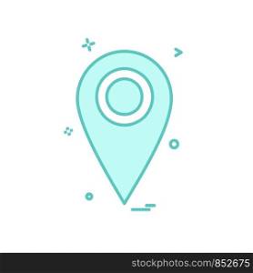 navigation icon design vector