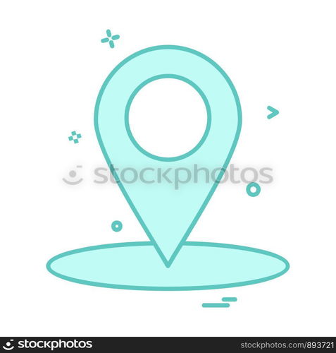 Navigation icon design vector