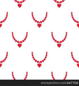 Necklace pattern seamless for any design vector illustration. Necklace pattern seamless