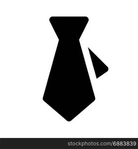 necktie, icon on isolated background,