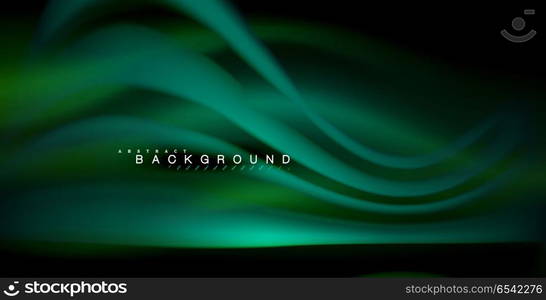 Neon glowing wave, magic energy and light motion background. Neon glowing wave, magic energy and light motion background. Vector illustration