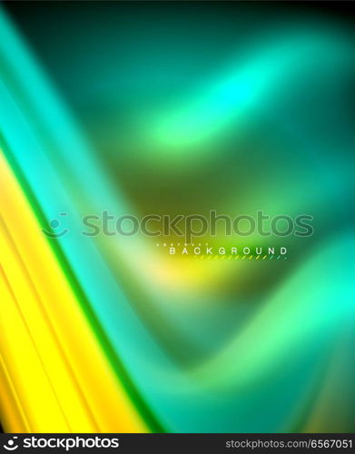 Neon holographic fluid color wave for web, wallpaper, pattern, texture and background. Neon holographic fluid color wave for web, wallpaper, pattern, texture and background. Vector illustration