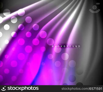 Neon holographic fluid color wave for web, wallpaper, pattern, texture and background. Neon holographic fluid color wave for web, wallpaper, pattern, texture and background. Vector illustration