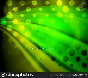 Neon holographic fluid color wave for web, wallpaper, pattern, texture and background. Vector illustration. Neon holographic fluid color wave for web, wallpaper, pattern, texture and background
