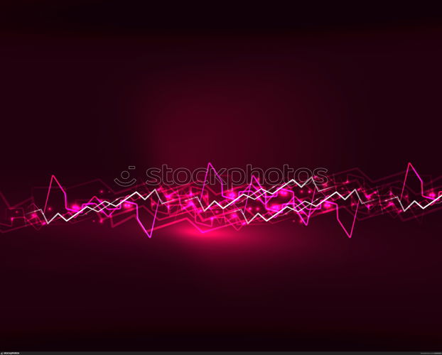 Neon lightning vector background. Neon purple lightning vector background template