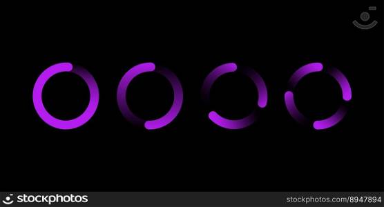 neon purple circles. Dynamic frame. Vector illustration. EPS 10.. neon purple circles. Dynamic frame. Vector illustration.