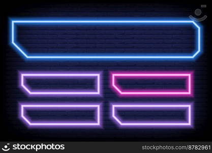 Neon quiz game template. Four options answers for knowledge exam in school, tv show. Vector Illustration 10 eps.. Neon quiz game template. Four options answers for knowledge exam in school, tv show. Vector Illustration 10 eps