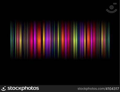 Neon rainbow abstract background with ribbons of colour
