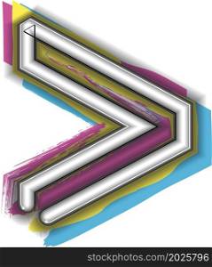 Neon Sign symbol design Vector illustration