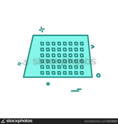 Net icon design vector