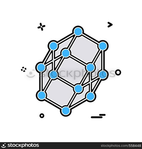 Network icon design vector