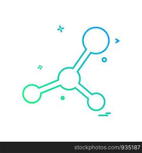 Network icon design vector