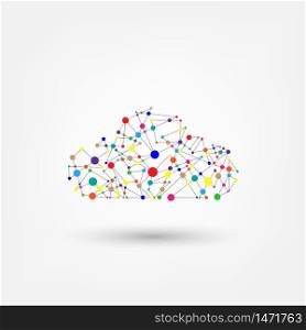 Network technology in the form of cloud.