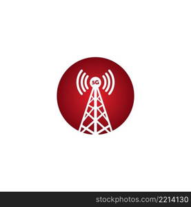 Network tower icon,vector illustration simple design.