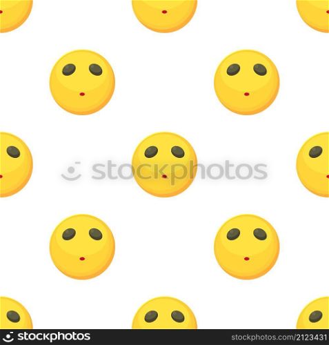 Neutral smiley pattern seamless background texture repeat wallpaper geometric vector. Neutral smiley pattern seamless vector