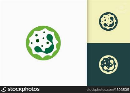 Neutrofil or bio pharmaceutical logo in modern shape
