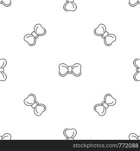 New bow tie pattern seamless vector repeat geometric for any web design. New bow tie pattern seamless vector