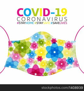 New Coronavirus Covid 19 Concept Design Logo