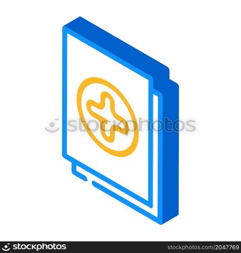 new file isometric icon vector. new file sign. isolated symbol illustration. new file isometric icon vector illustration