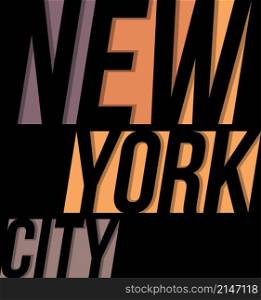 New York city t-shirt tee design typography print graphics. Vector illustration.. New York city t-shirt tee design typography print graphics.