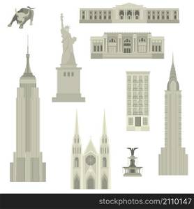 New York city. Vector illustration.