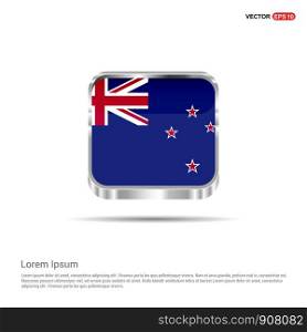 New Zealand flag design vector