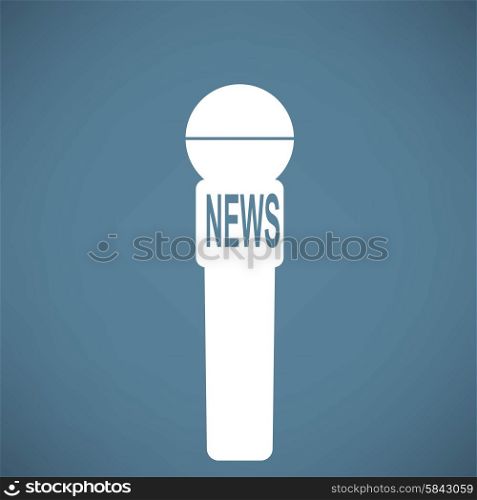 news microphone icon