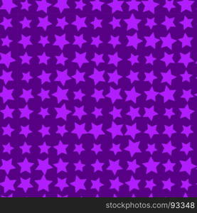 Nice cartoon star pattern with different stars icons on dark background. Nice cartoon star pattern with different stars icons on light background. Original vector pattern for textile, web etc.