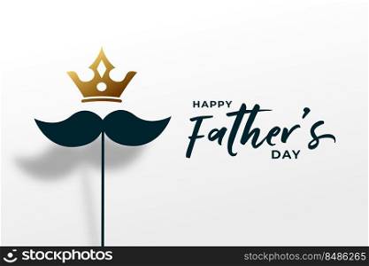 nice happy father’s day greeting design