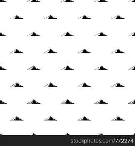 Nice mountain pattern seamless vector repeat geometric for any web design. Nice mountain pattern seamless vector