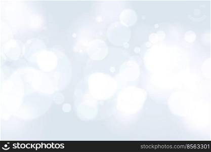 nice white background with bokeh light effect